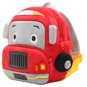 blue tree Cute Boy's and Girl's Plush Kids Bag Full Embroidery Designs Mini Travel Backpack