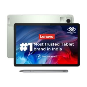 Lenovo Tab M11 with Pen |LTE (4G) + Wi-Fi | 4 GB RAM, 128 GB ROM|11 Inch Screen| 90 Hz, 72% NTSC, FHD Display| Quad Speakers with Dolby Atmos|Octa-Core Processor |13 MP Rear Camera, Green